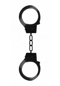 Ouch Beginners Handcuffs Metal Black