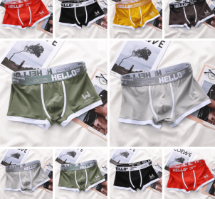 Underwear Men's Summer Youth Casual (Option: 10pcs set-M)
