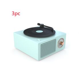 Wireless mini portable retro phonograph Bluetooth-compatible speaker (Color: Style12)