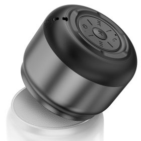 JYX L6 Portable Bluetooth Speaker & Powerful Sound And Deep Bass Party Speaker For Home & Outdoor And Travel (Color: Grey)