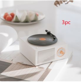 Wireless mini portable retro phonograph Bluetooth-compatible speaker (Color: Style15)